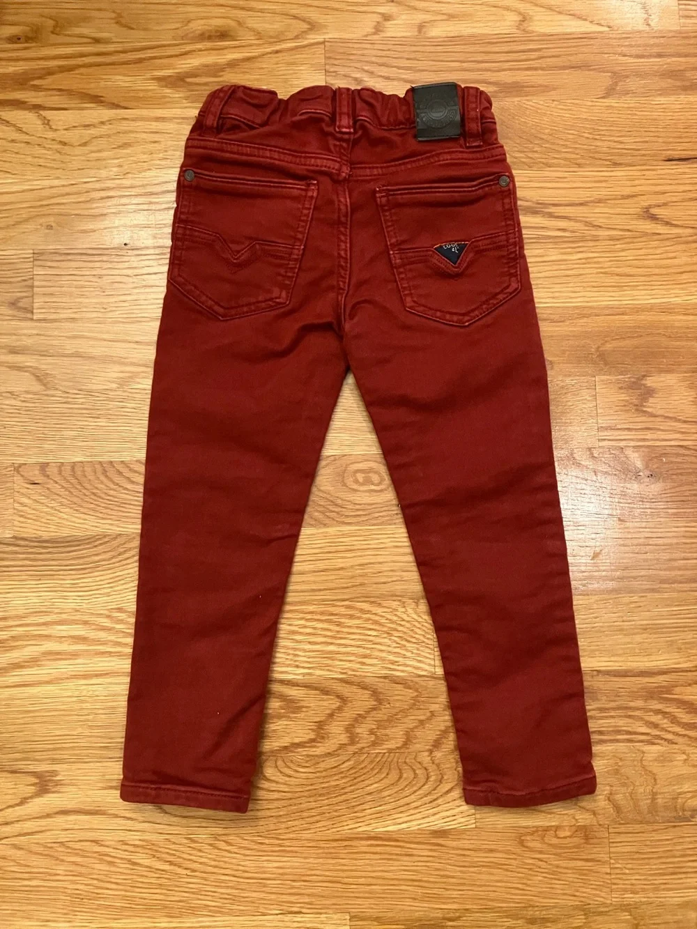 Mayoral Kids Burgandy Red Skinny Jeans